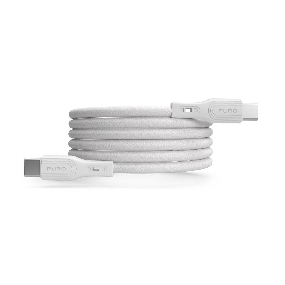 Puro Cavo magnetico di Ricarica e Sincronizzazione 60W USB-C – USB-C 1m Novità