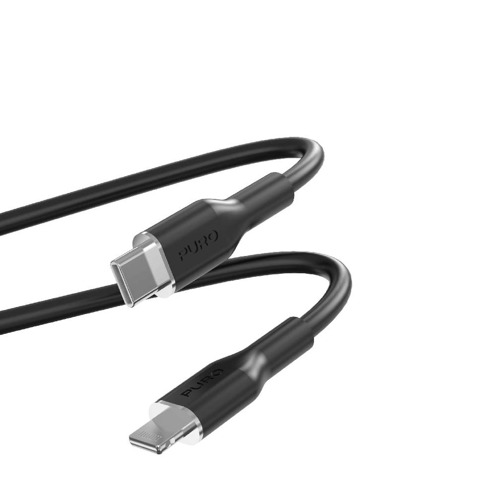 Puro Cavo di ricarica e sincronizzazione SOFT da USB-C a Lightning 1,5m Saldi