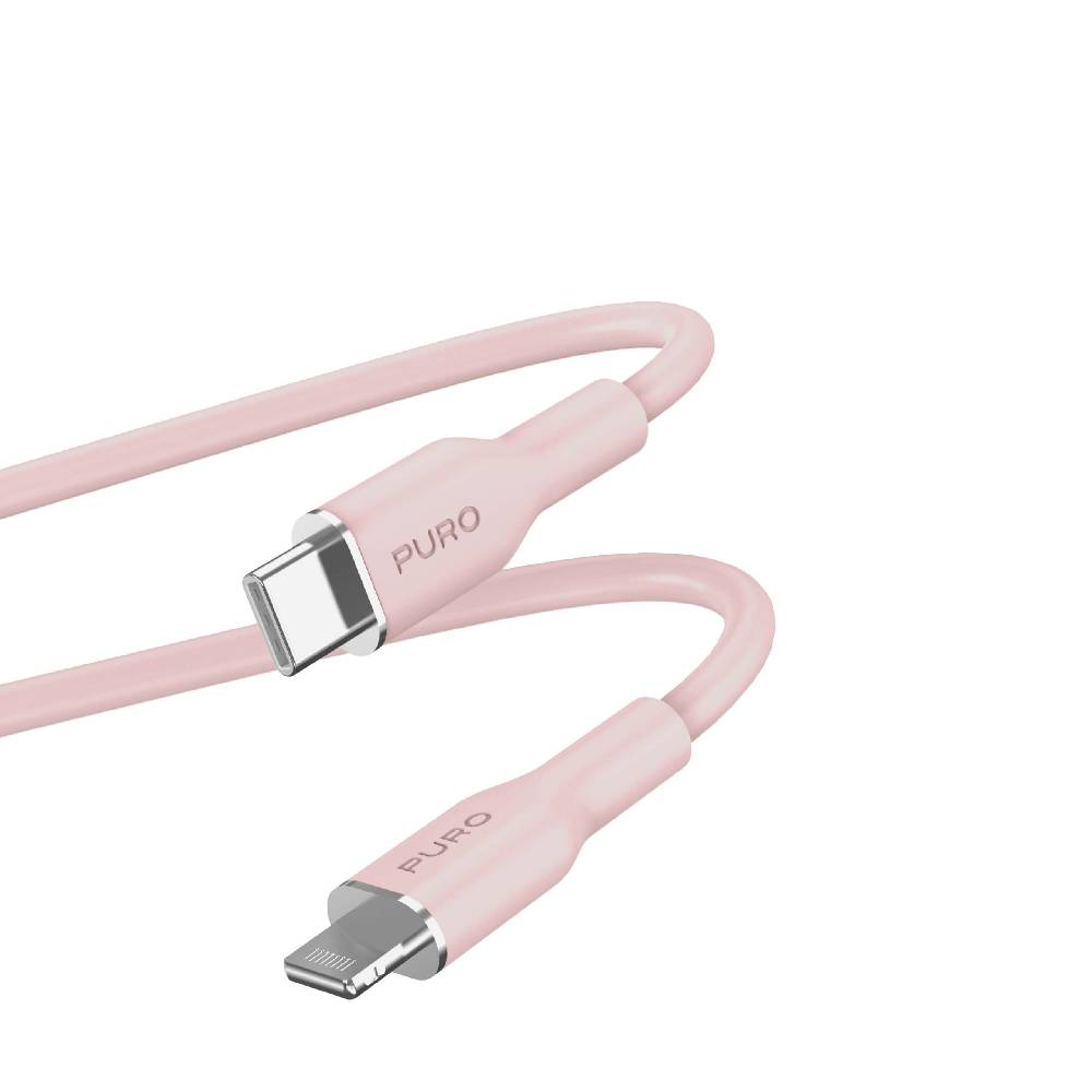 Puro Cavo di ricarica e sincronizzazione SOFT da USB-C a Lightning 1,5m Saldi