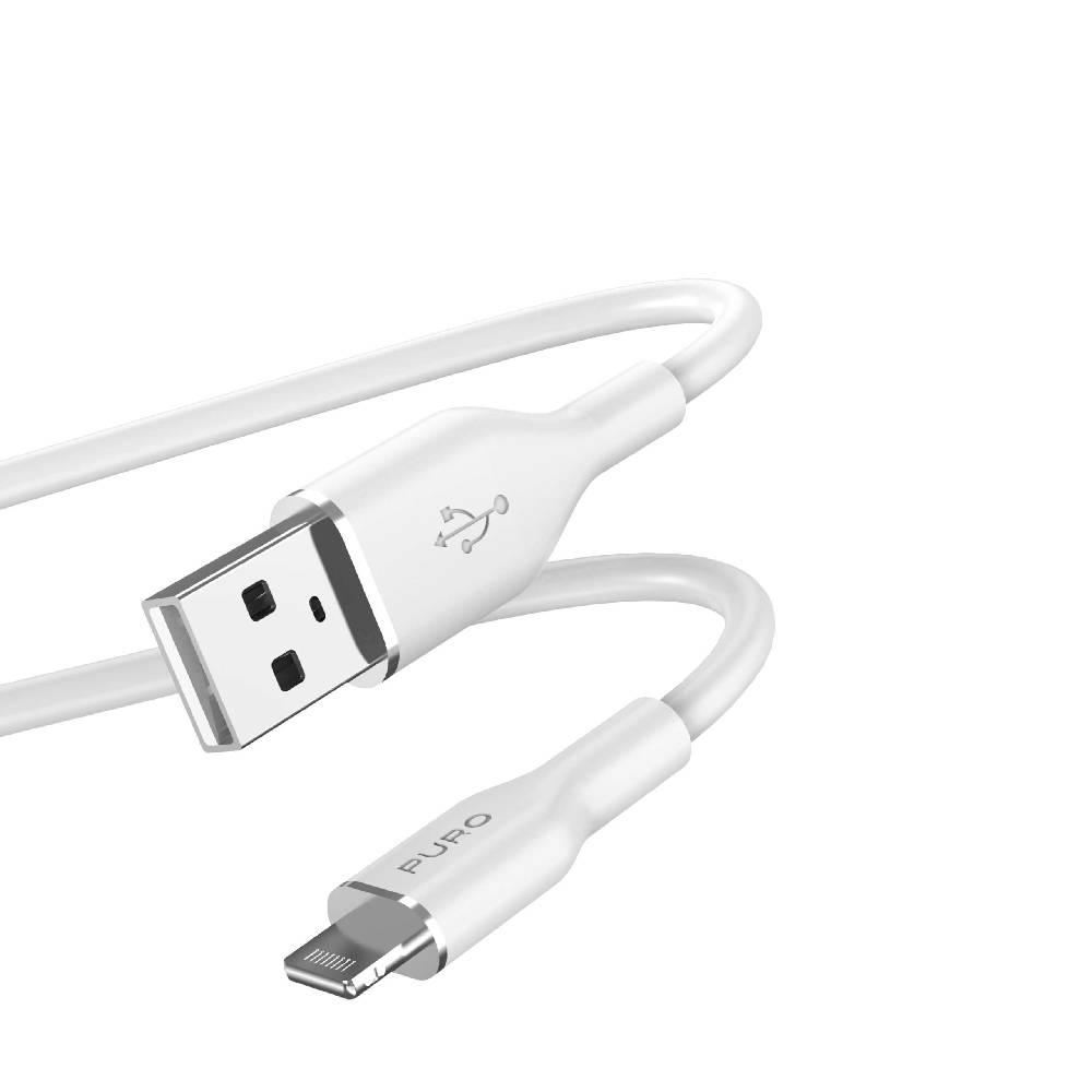Puro Cavo di ricarica e sincronizzazione SOFT da USB-A a Lightning 1,5m Offerte