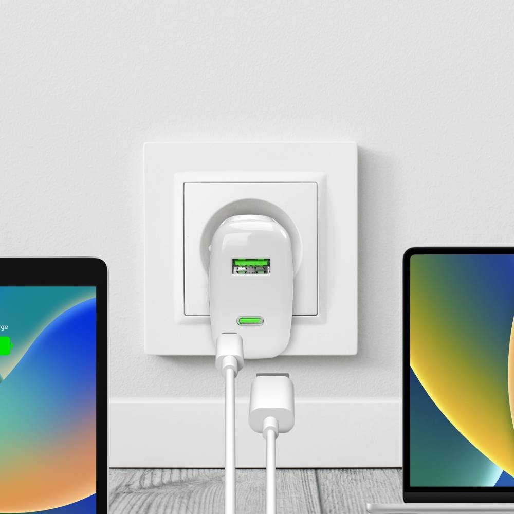 Puro Caricabatterie da parete MiniPro 65W USB-C e USB-A– tecnologia GAN Negozio