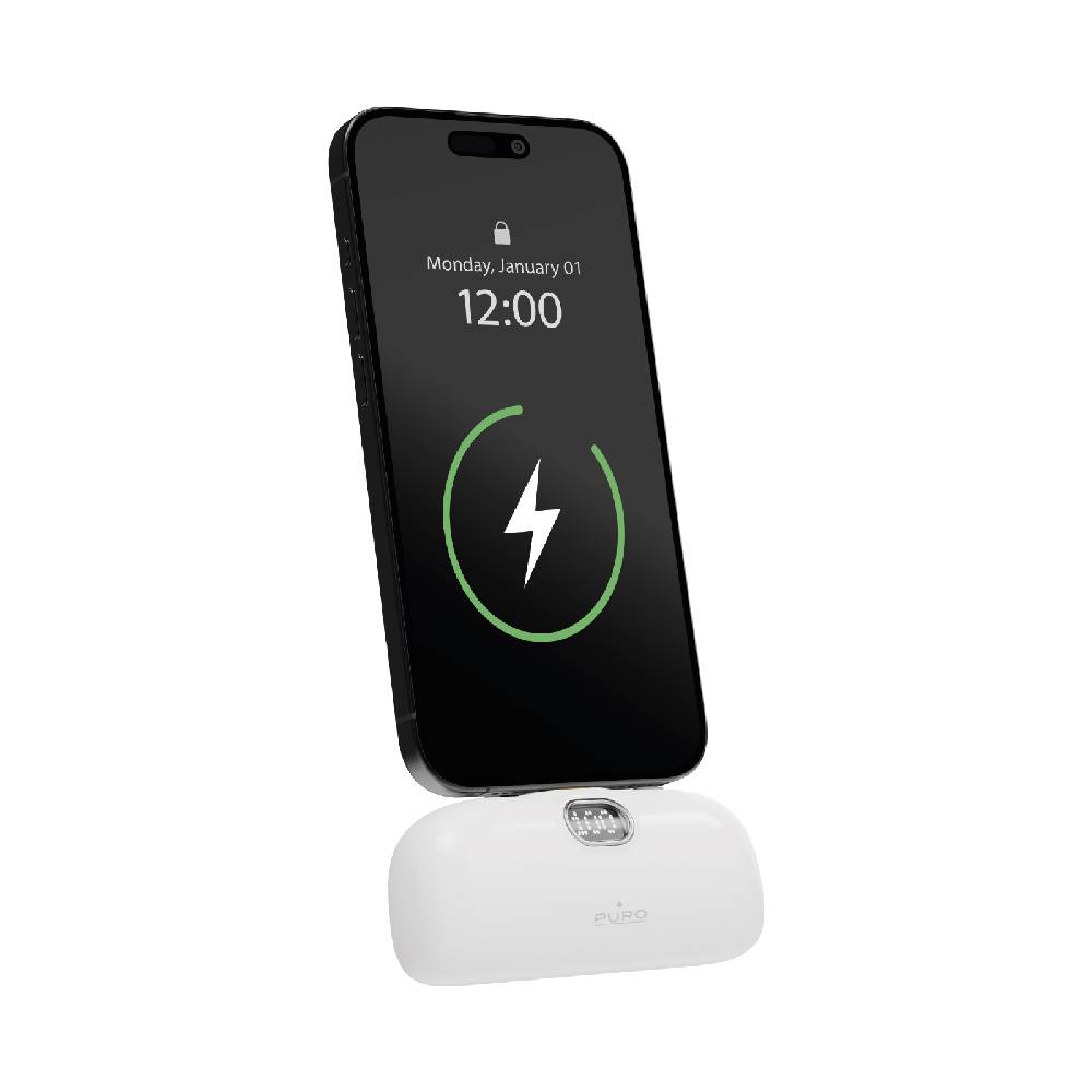 Puro Power Bank 5000mAh USB-C con connettore integrato Plug 5 Acquista Ora