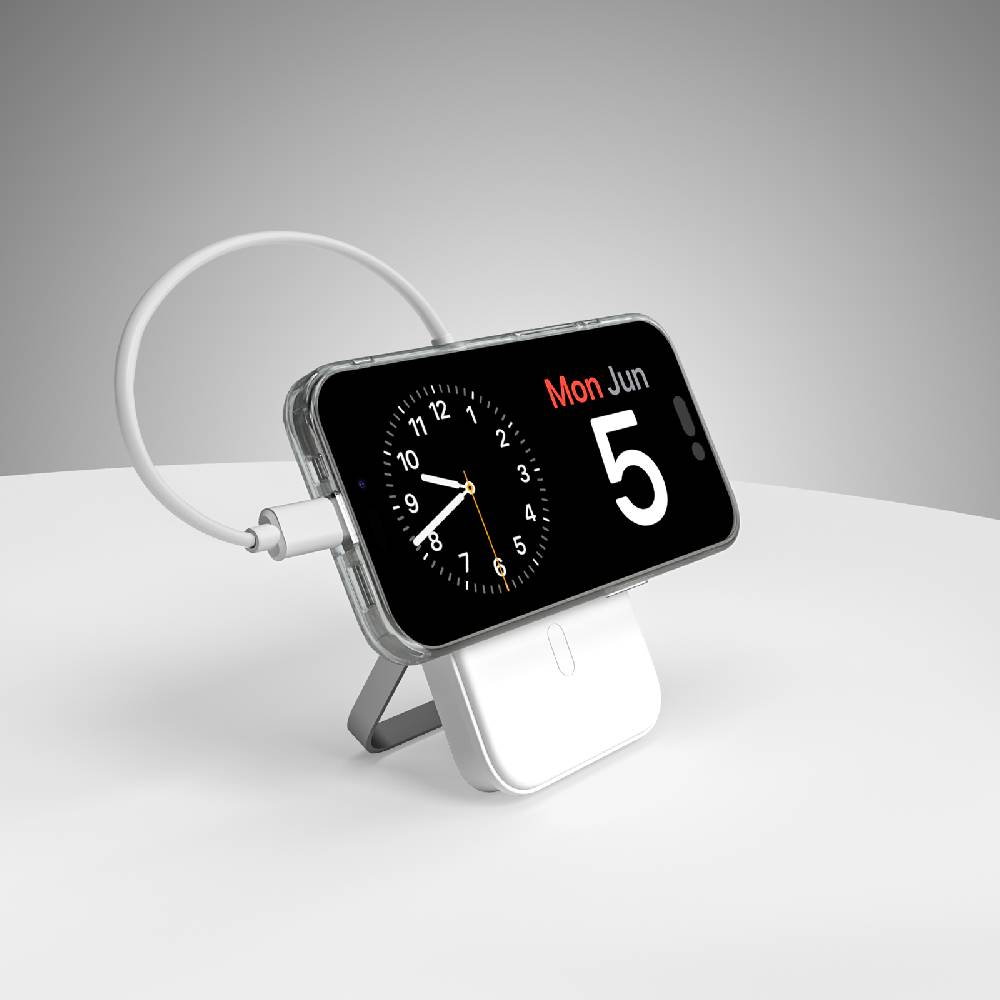 Puro Batteria Esterna 5000mAh MagSafe con stand Fino Al -60%