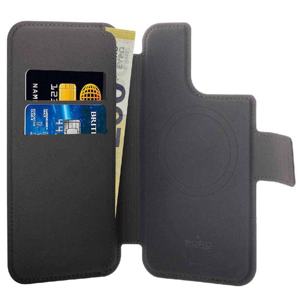 Puro Custodia magnetica Folio per iPhone 13 Pro Max e iPhone 14 Pro Max compatibile con tecnologia MagSafe Vendita Economica
