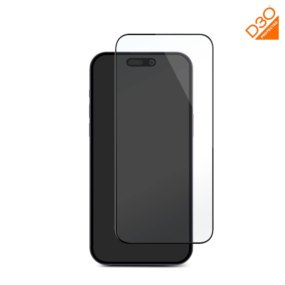 Puro Vetro temperato flessibile D3O per iPhone 15 Plus 2025