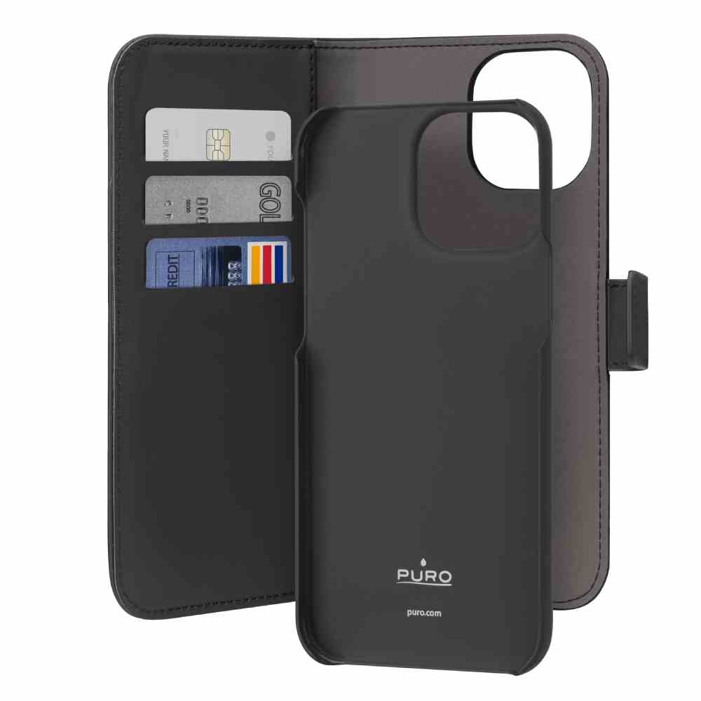 Puro Custodia Wallet Detachable per iPhone 15 Pro Max Acquista Ora