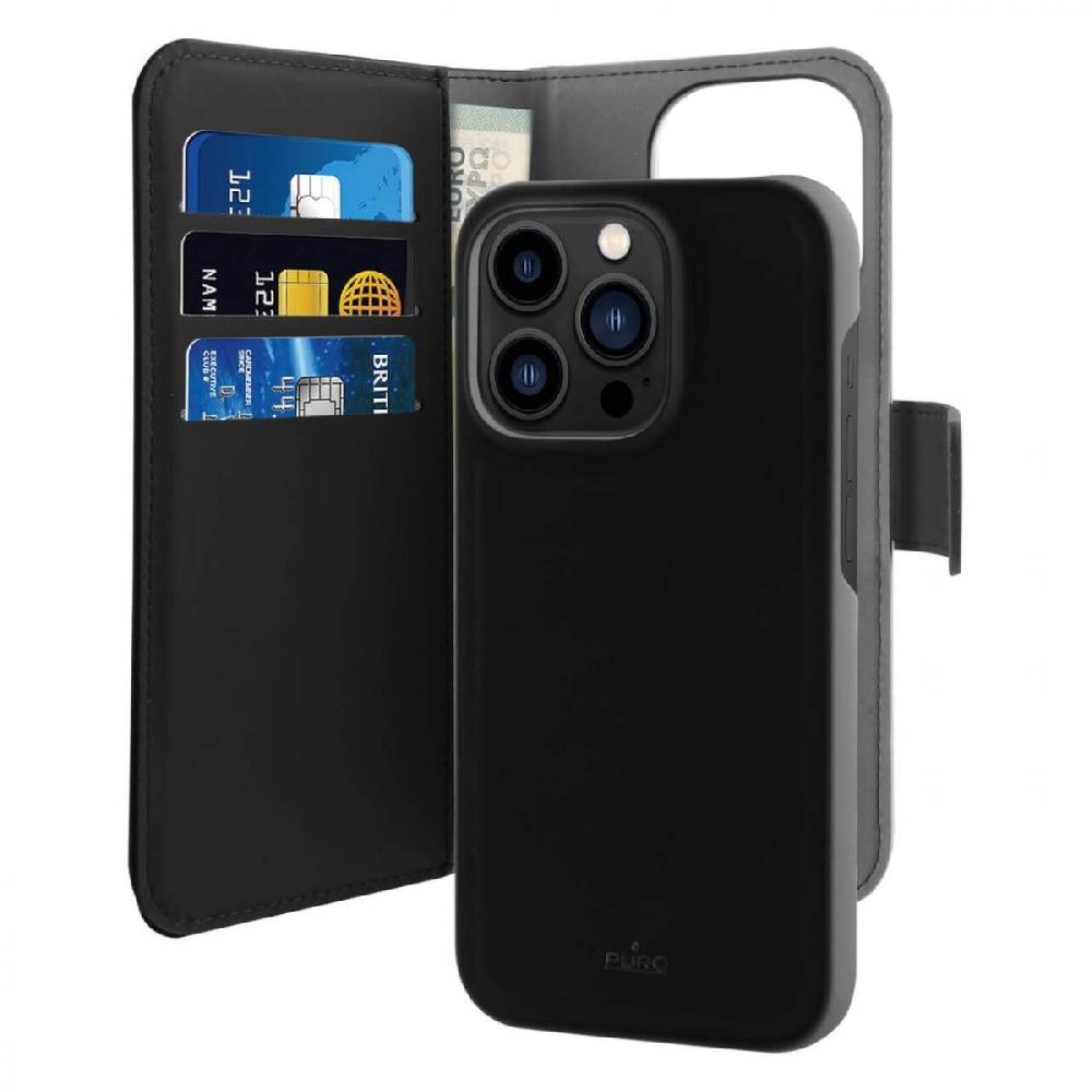 Puro Custodia Wallet Detachable 2 in 1 per iPhone 14 Pro Sconto
