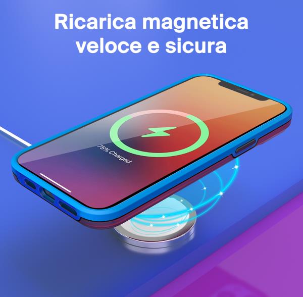 Puro Cover Impact Mag per iPhone 13 Saldi Di Fabbrica