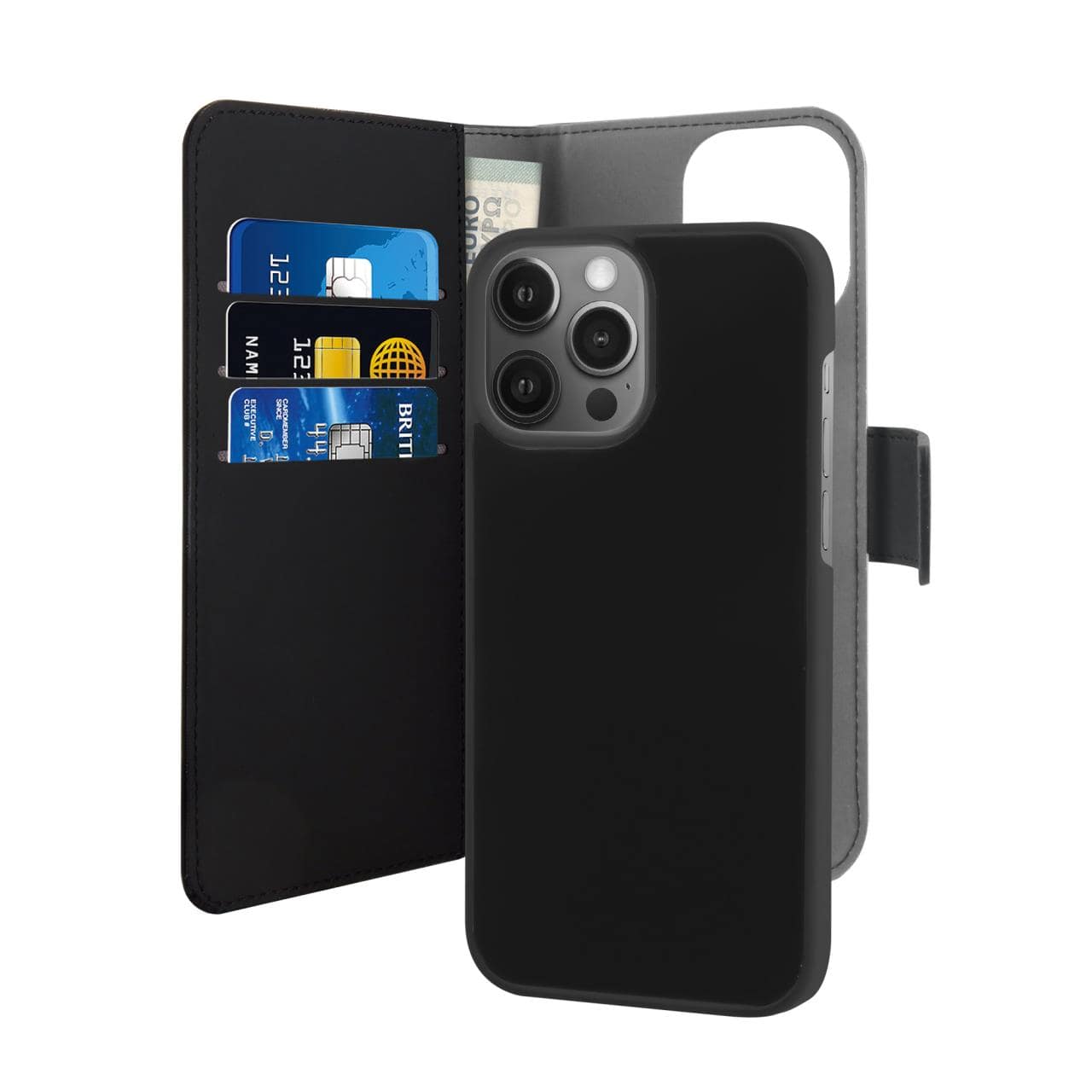 Puro Custodia Wallet Detachable 2 in 1 per iPhone 13 Pro Max Acquista Ora