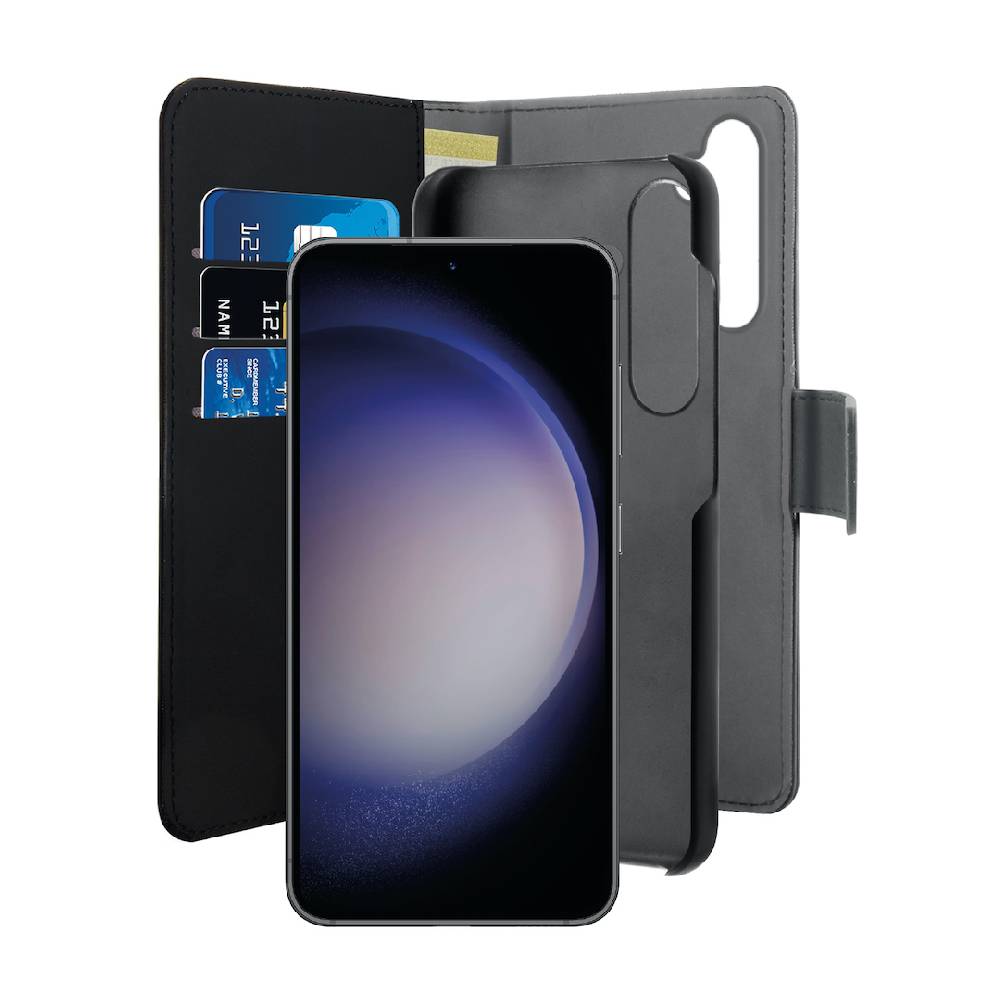 Puro Cover Wallet Detachable 2 In 1 Per Samsung Galaxy S24 Prezzo Ridotto