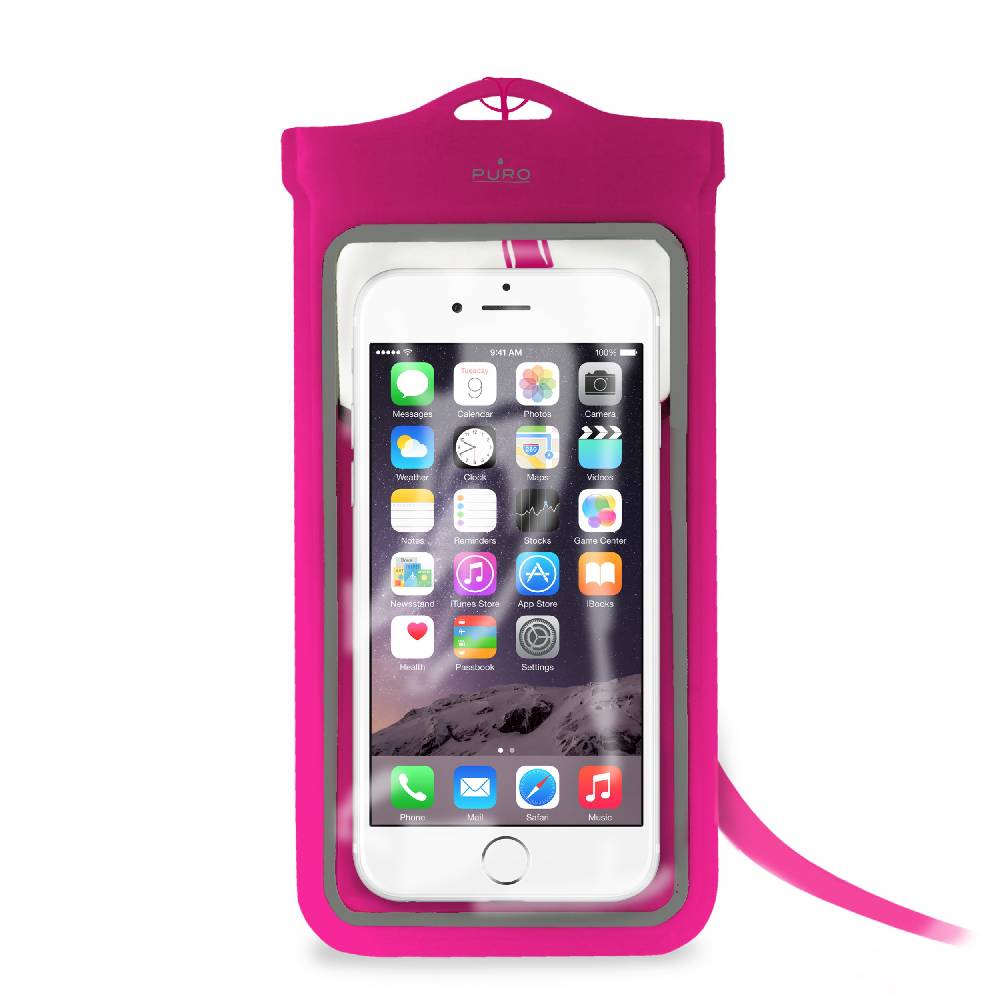 Puro Custodia WATERPROOF fino a 6″ – ideale per iPhone 14 Pro Italia