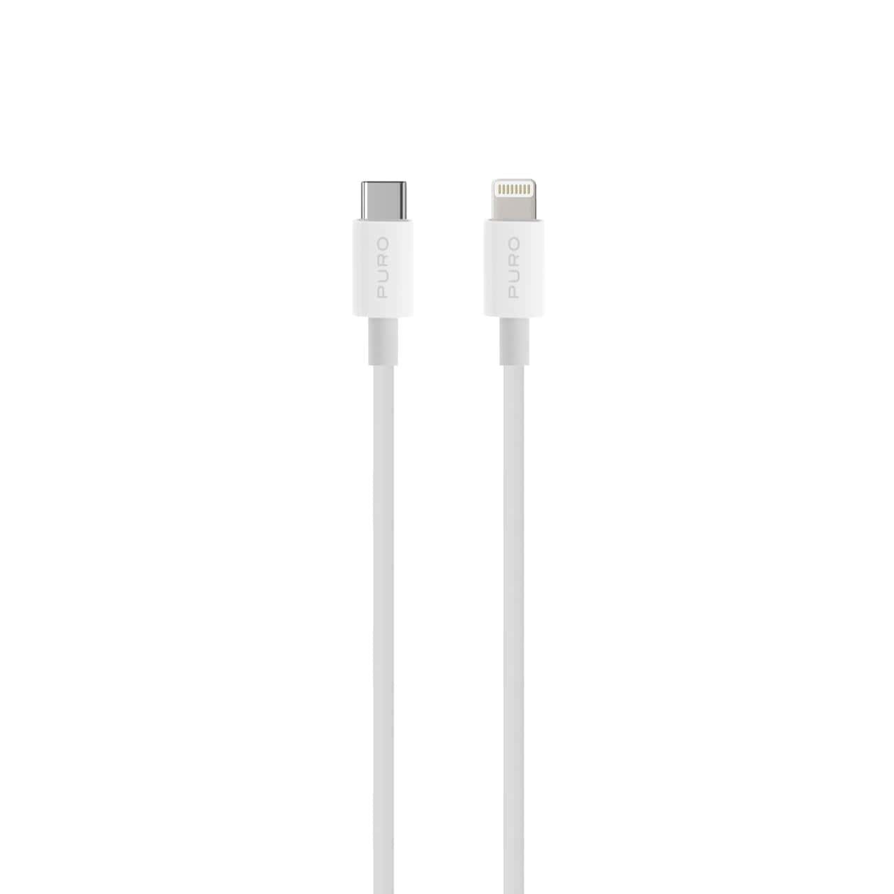 Puro Cavo di ricarica da USB-C a Lightning 2.0 2 metri Italia