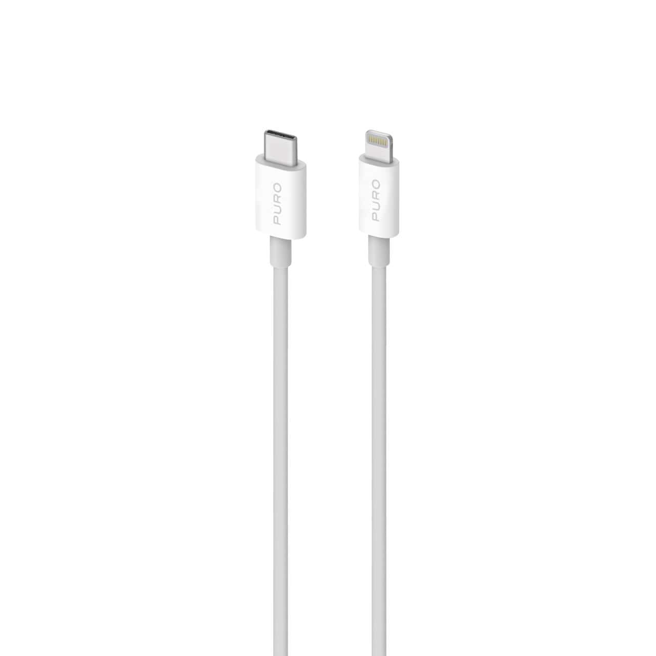 Puro Cavo di ricarica da USB-C a Lightning 2.0 2 metri Italia