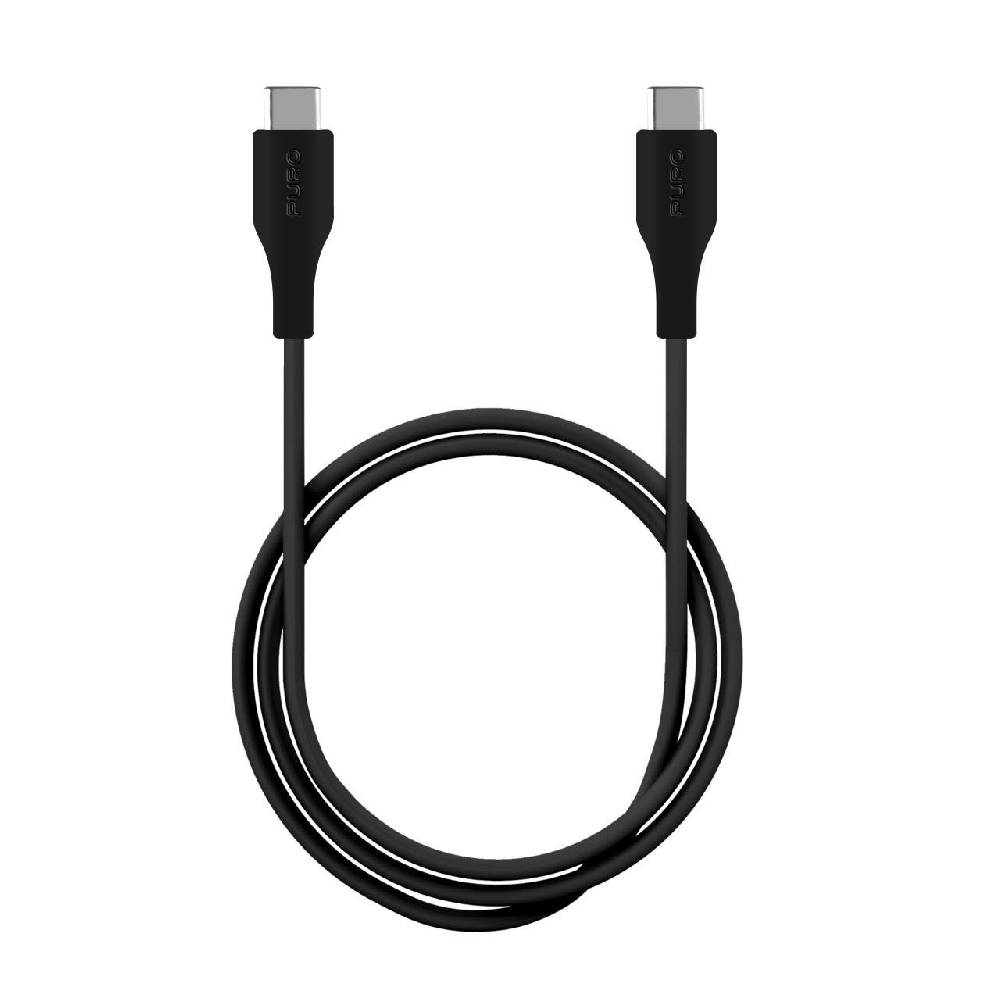 Puro Cavo di Ricarica e Sincronizzazione da USB-C a USB-C 1 metro In Linea