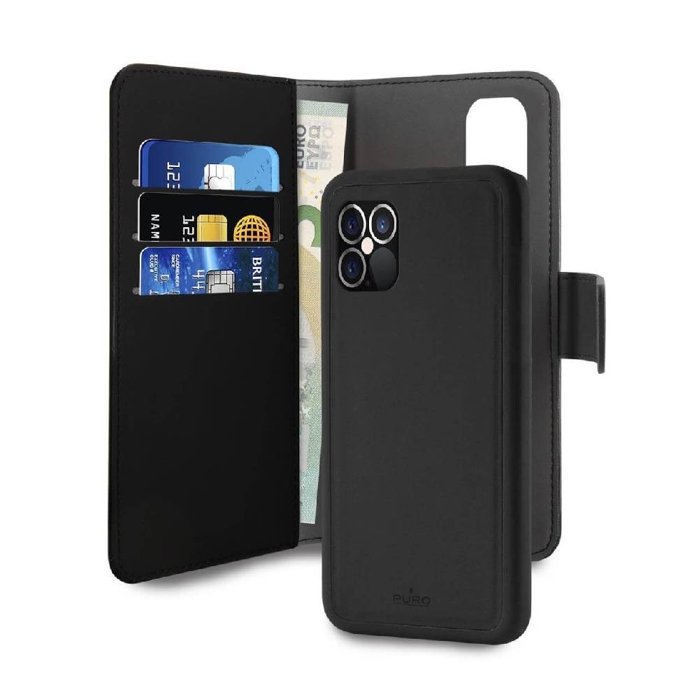 Puro Custodia Detachable 2 in 1 Wallet per iPhone 12 e 12 Pro Economico