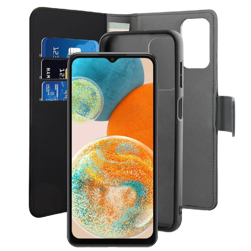 Puro Cover Wallet Detachable 2 in 1 per Samsung Galaxy A23 Vendite Flash