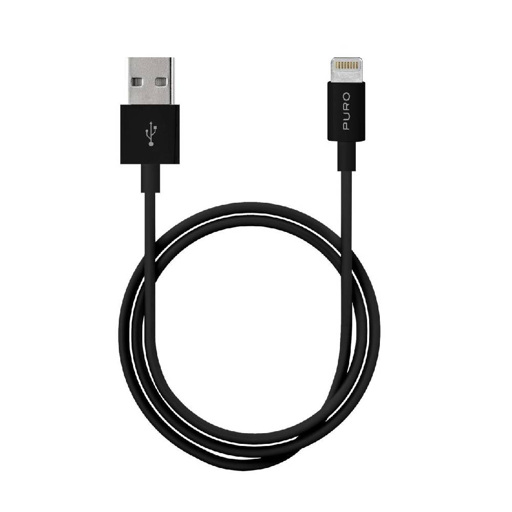 Puro Cavo di ricarica e sincronizzazione da USB-A a Lightning 1 metro Consegna Veloce