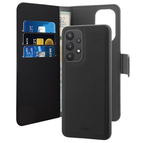 Puro Custodia Wallet Detachable 2 in 1 per Samsung Galaxy A33 5G In Linea