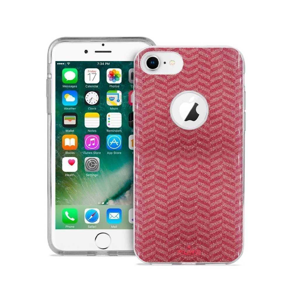 Puro Cover Shine Geometric per iPhone 7, 8, SE 2020 e SE 2022 Grandi sconti