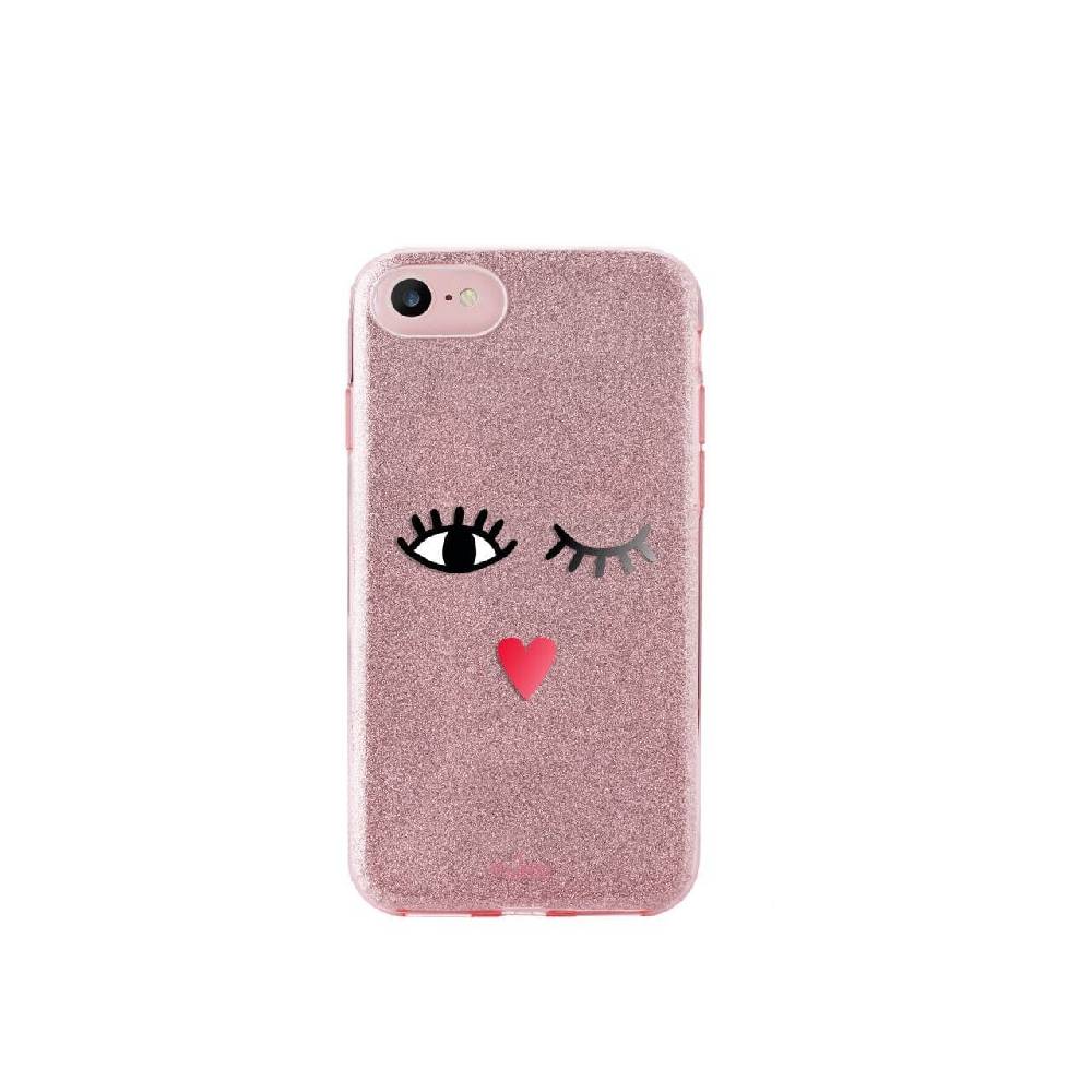 Puro Cover Eyes Shine per iPhone 7, 8, SE 2020 e SE 2022 Ultimi tre giorni