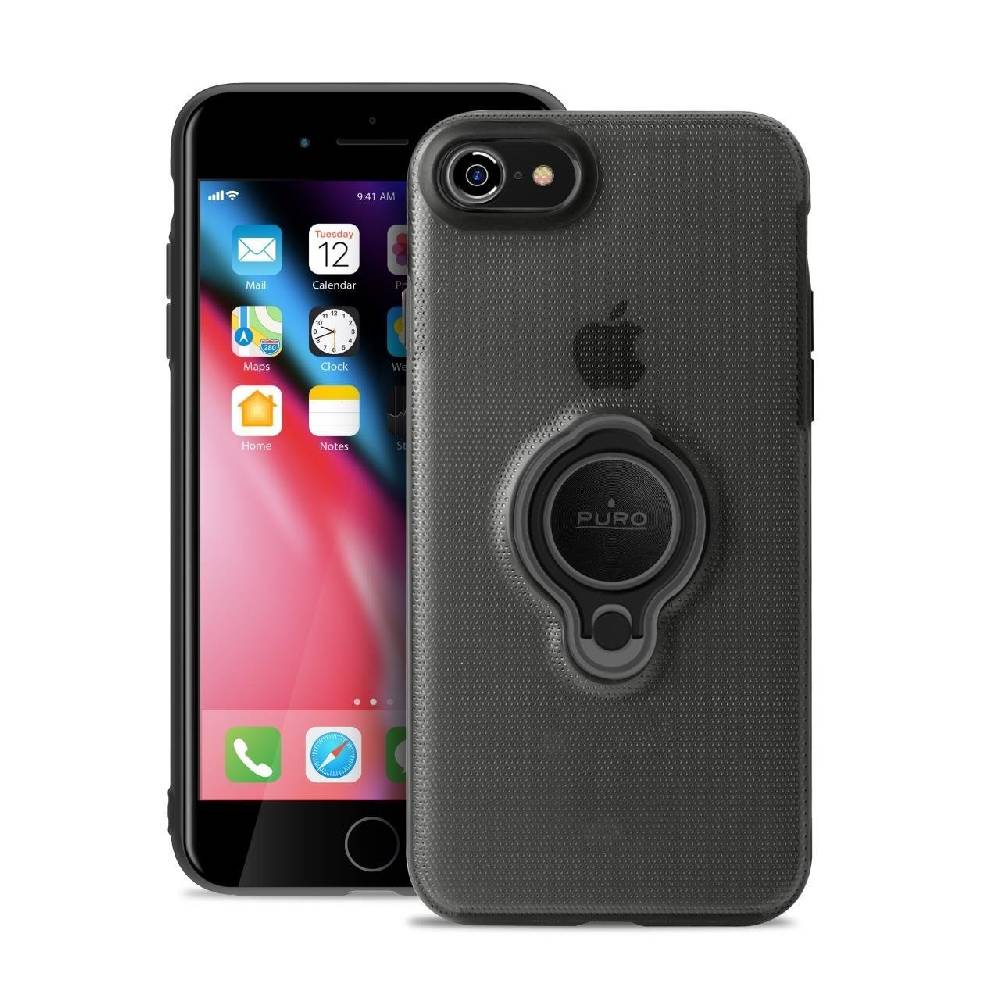 Puro Cover Magnet Ring per iPhone 7, 8, SE 2020 e SE 2022 Trasporto libero internazionale