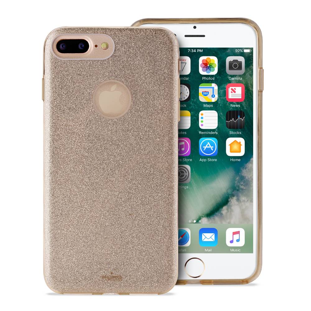 Puro Cover Shine per iPhone 7 Plus/8 Plus Spedizione Gratuita