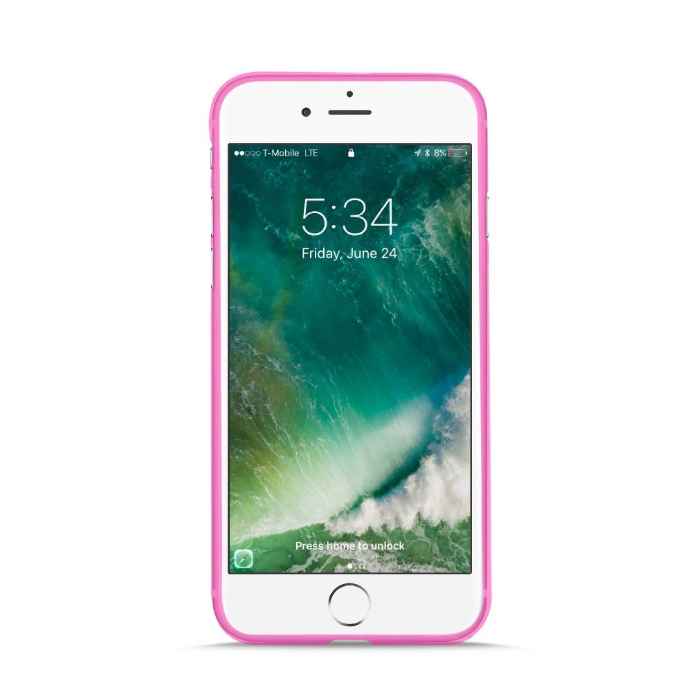 Puro Cover 0.3 con Screen Protector per iPhone 7 Plus/8 Plus Qualità Garantita