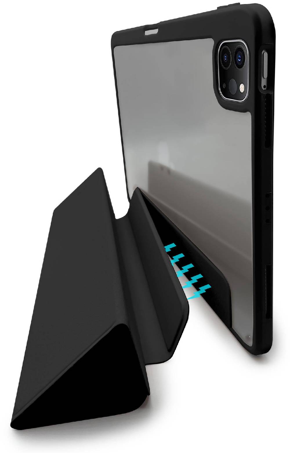 Puro Custodia Zeta Smart per iPad Pro 12,9″ 2018,2020,2021, 2022 Presa