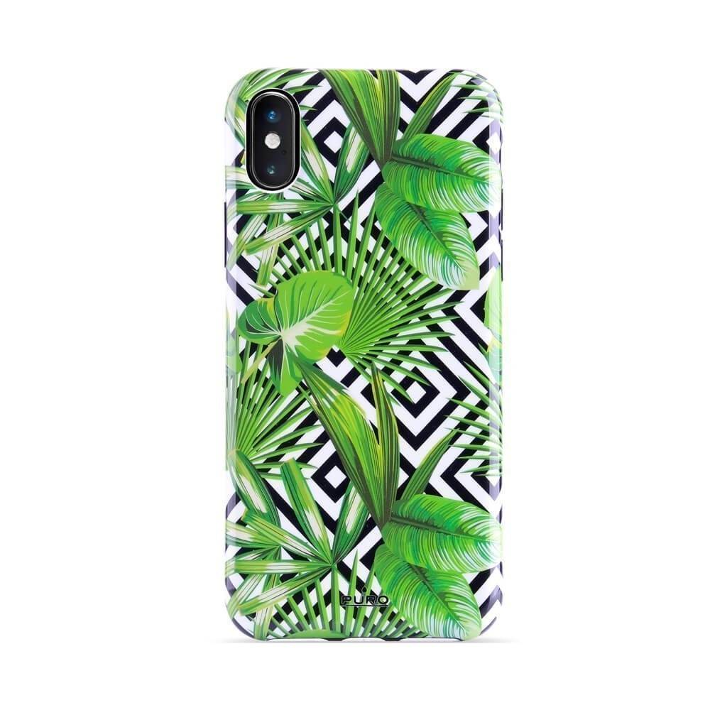 Puro Cover Geometric Jungle per iPhone X/Xs Online Outlet