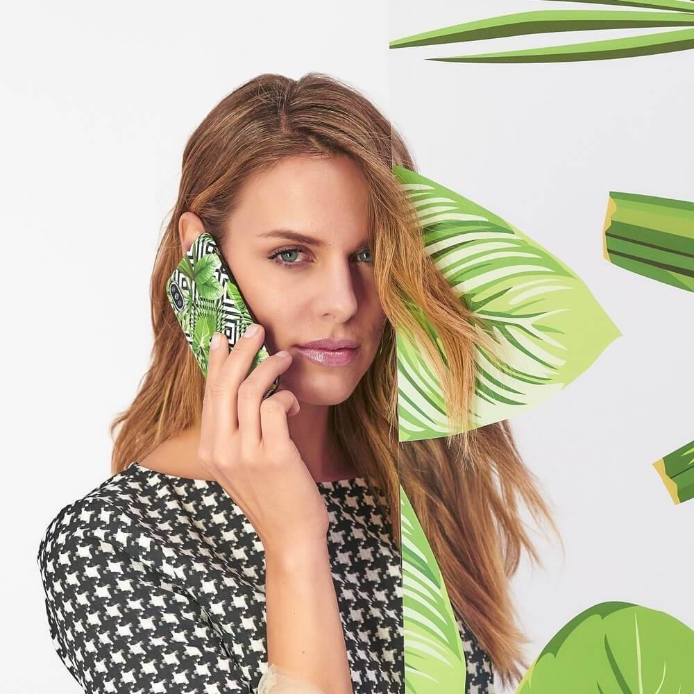Puro Cover Geometric Jungle per iPhone X/Xs Online Outlet