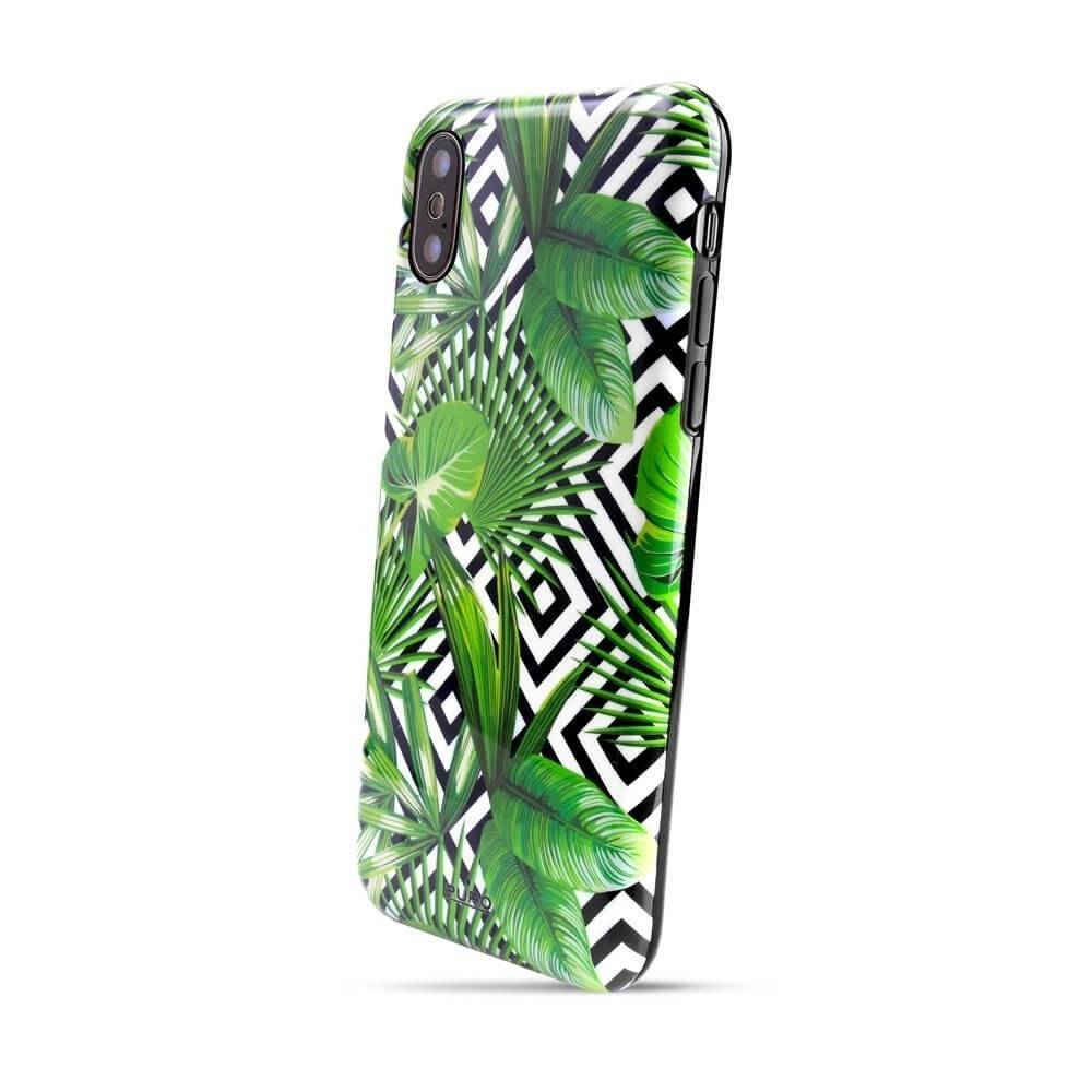 Puro Cover Geometric Jungle per iPhone X/Xs Online Outlet
