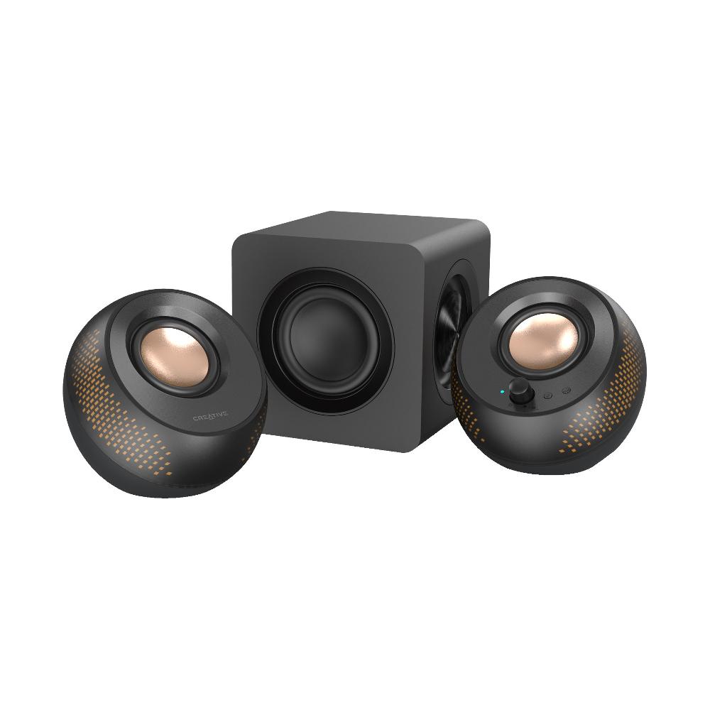 ﻿Creative Pebble X Plus Altoparlanti con subwoofer 2.1 USB-C e illuminazione RGB personalizzabile per computer Italia