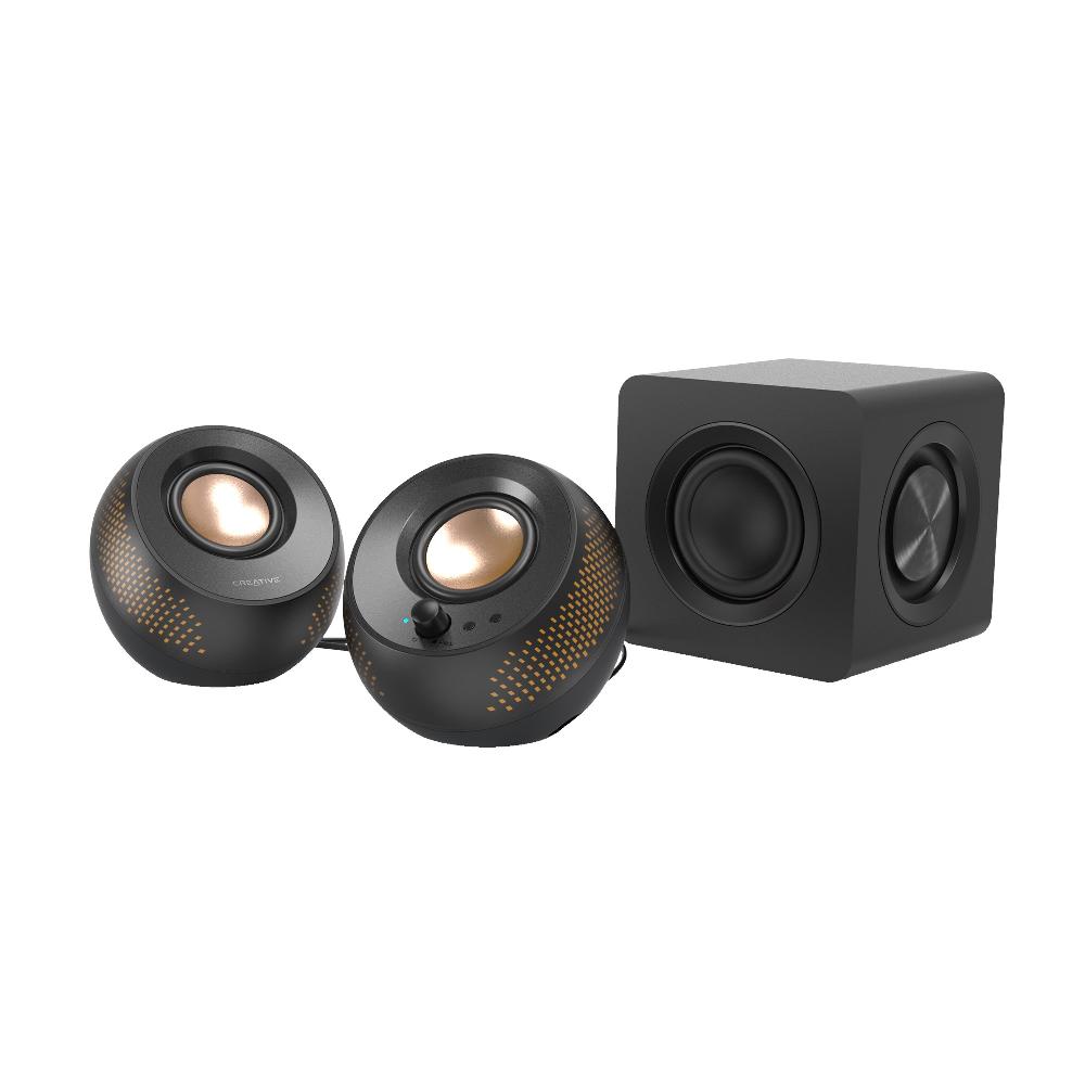 ﻿Creative Pebble X Plus Altoparlanti con subwoofer 2.1 USB-C e illuminazione RGB personalizzabile per computer Italia