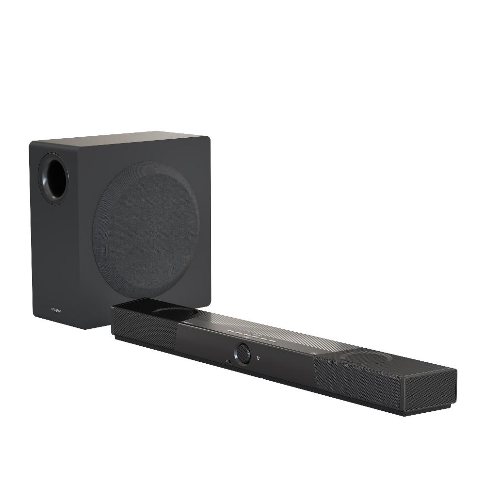 Creative SXFI CARRIER Soundbar con sistema di altoparlanti Dolby Atmos® subwoofer wireless e Super X-Fi® Headphone Holography Qualità