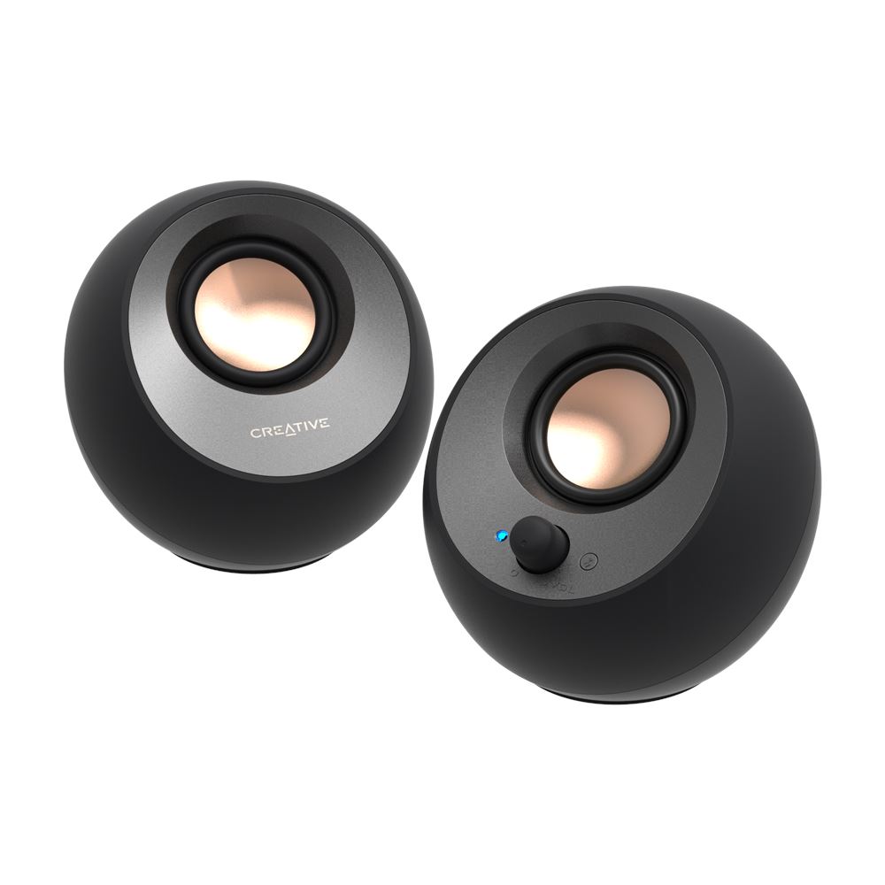 Creative Pebble V3 Altoparlanti USB-C 2.0 in stile minimalista con Bluetooth® 5.0