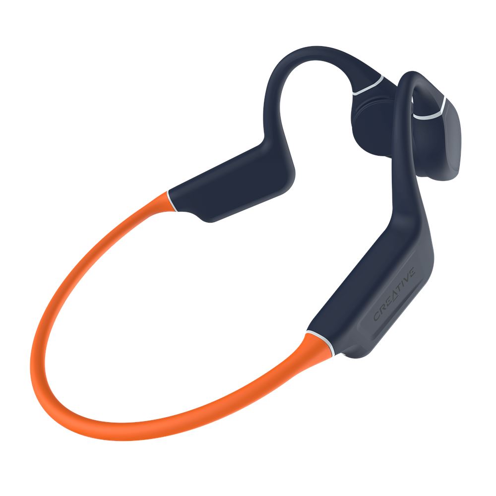 Creative Outlier Free Pro+ Cuffie a conduzione ossea impermeabili wireless con trasduttori regolabili
