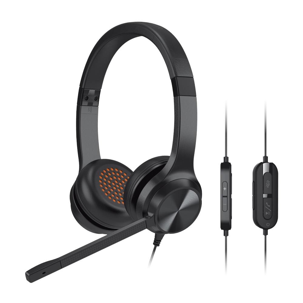 Creative Chat USB Cuffie on-ear con microfono a cancellazione del rumore swivel-to-mute e SmartComms Kit Novità
