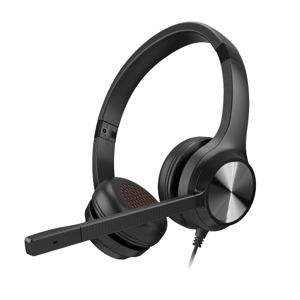 Creative Chat Cuffie on-ear stereo da 3 5mm con microfono a condensatore antirumore e telecomando a filo Presa