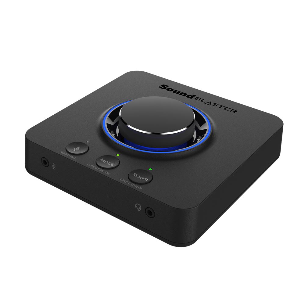 Creative Sound Blaster X3 Scheda audio DAC e amplificatore USB esterno 7.1 ad alta risoluzione con tecnologia Super X-Fi® per PC e Mac Moda