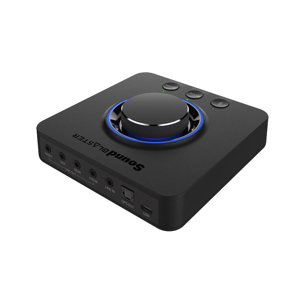Creative Sound Blaster X3 Scheda audio DAC e amplificatore USB esterno 7.1 ad alta risoluzione con tecnologia Super X-Fi® per PC e Mac Moda