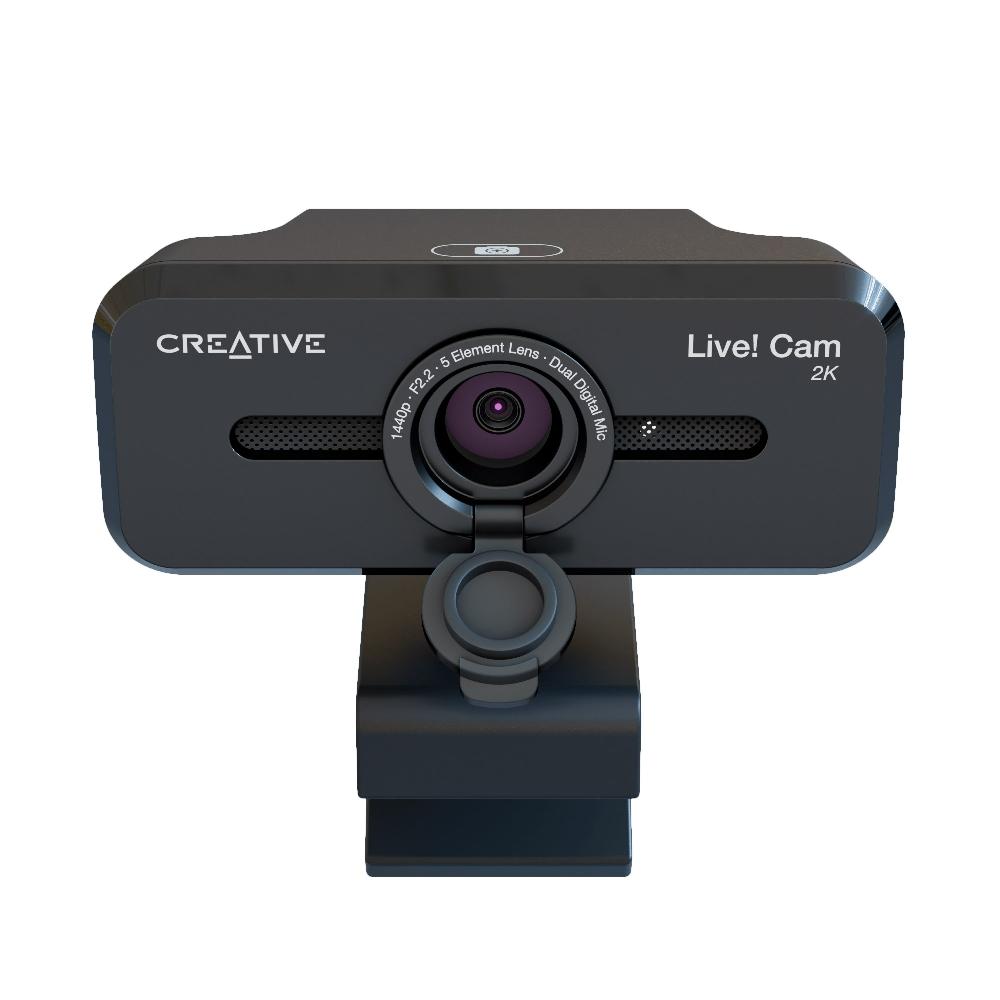 Creative Live Cam Sync V3 Webcam 2K QHD con zoom digitale 4X e microfoni integrati Consegna Veloce