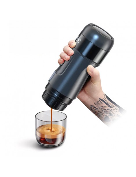 HiBREW H4A 80W Macchina da caffè portatile per auto con supporto Qualità