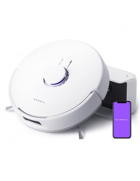 Narwal Freo X Plus Robot Aspirapolvere aspirazione 7800Pa spazzola antigroviglio 7 settimane di polvere immagazzinata Promozione