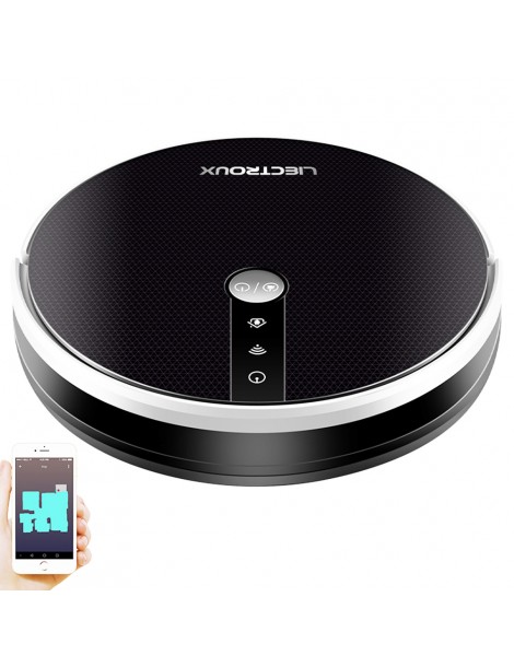 LIECTROUX C30B 6000Pa Aspirazione elettrica con serbatoio d'acqua e AI Map Navigation WiFi App Robot Aspirapolvere Versione UE Spedizione Gratuita