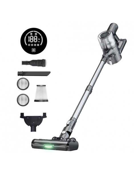 Proscenic P13 aspirapolvere senza Fili aspirazione 35Kpa aspirapolvere a bastone con luce verde display a LED Pezzi Unici
