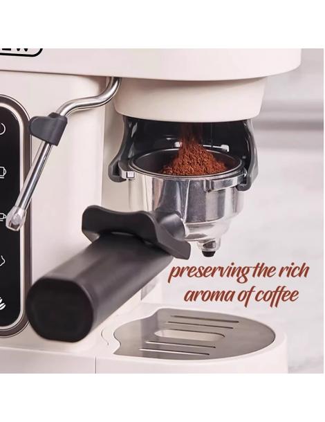 HiBREW H14 Macchina per caffè espresso 20 bar ad alta pressione impostazione macinacaffè a 15 marce - Beige Promozione Limitata