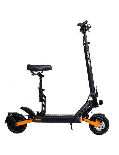 KuKirin G2 Pro Scooter elettrico pieghevole 600W Motore 15Ah 48V Batteria 9 pollici Pneumatici - Nero Arancione Offerta