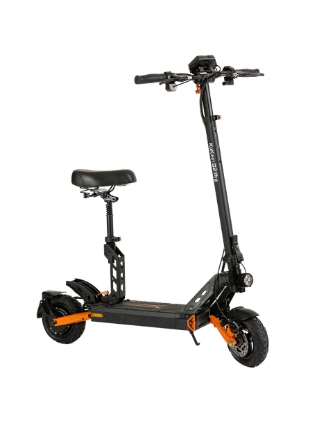 KuKirin G2 Pro Scooter elettrico pieghevole 600W Motore 15Ah 48V Batteria 9 pollici Pneumatici - Nero Arancione Offerta