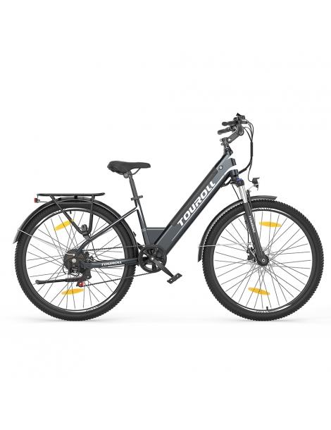 Touroll J1 ST Bicicletta da trekking con motore da 250W ruote da 27 5" batteria da 561 6Wh autonomia di 100 km In Vendita