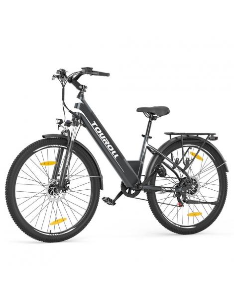 Touroll J1 ST Bicicletta da trekking con motore da 250W ruote da 27 5" batteria da 561 6Wh autonomia di 100 km In Vendita